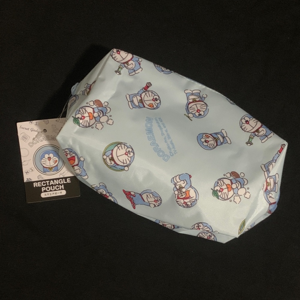 NWT Doraemon Rectangle Pouch from Japan